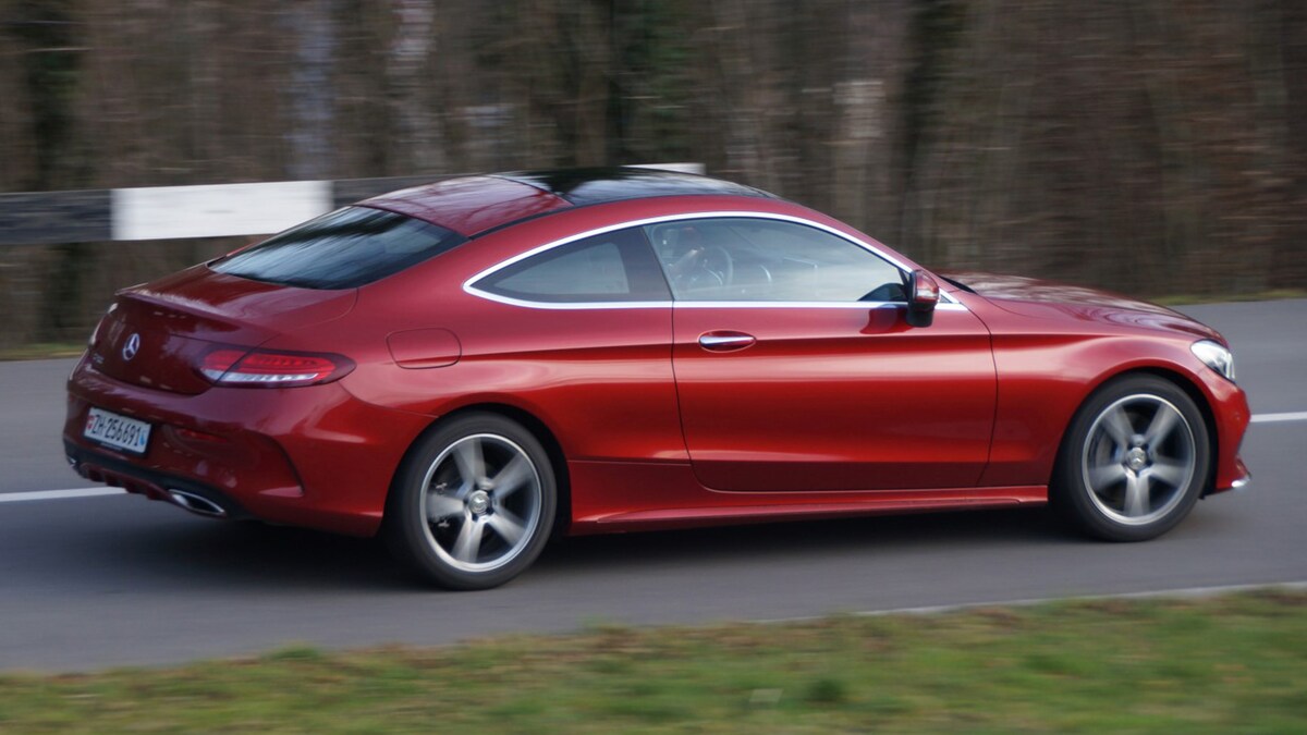 Mercedes C Klasse Coupe Im Test Knackiger Hintern Blick