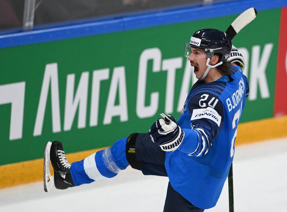 Hannes Bjorninen a inscrit le 2-0 pour la Finlande. Le but décisif puisque l'Allemagne était revenu à 2-1 par la suite.