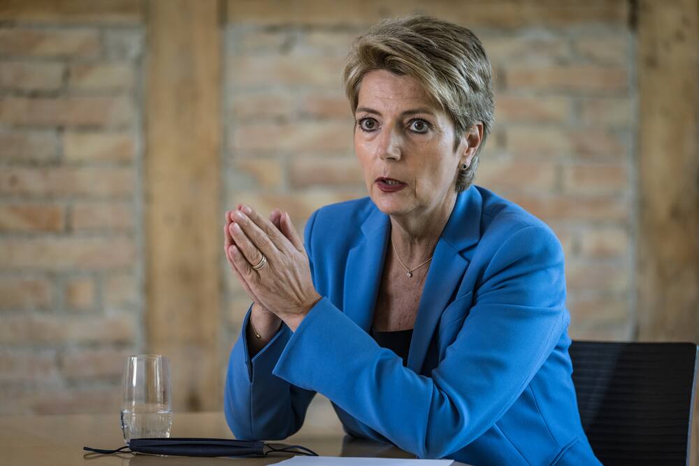 L'action de la police a été approuvée personnellement par la ministre de la Justice Karin Keller-Sutter.