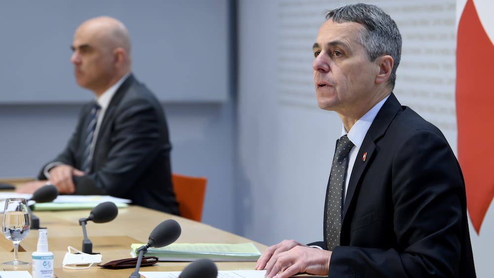 Le test positif d’Ignazio Cassis sans conséquences pour le Conseil fédéral Le test positif d’Ignazio Cassis sans conséquences pour le Conseil fédéral