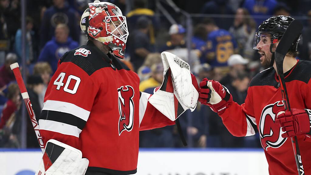 NHL: Akira Schmid a été décisif pour les Devils - Blick