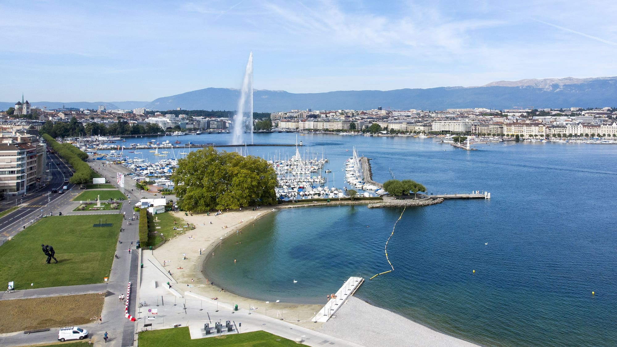 Genève: Les restrictions sur l'eau sont maintenues sur la rive gauche