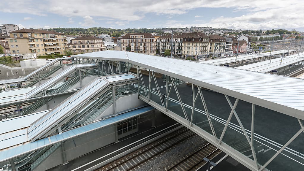 , La passerelle «Rayon Vert» qui traverse Renens reçoit un prix d’honneur