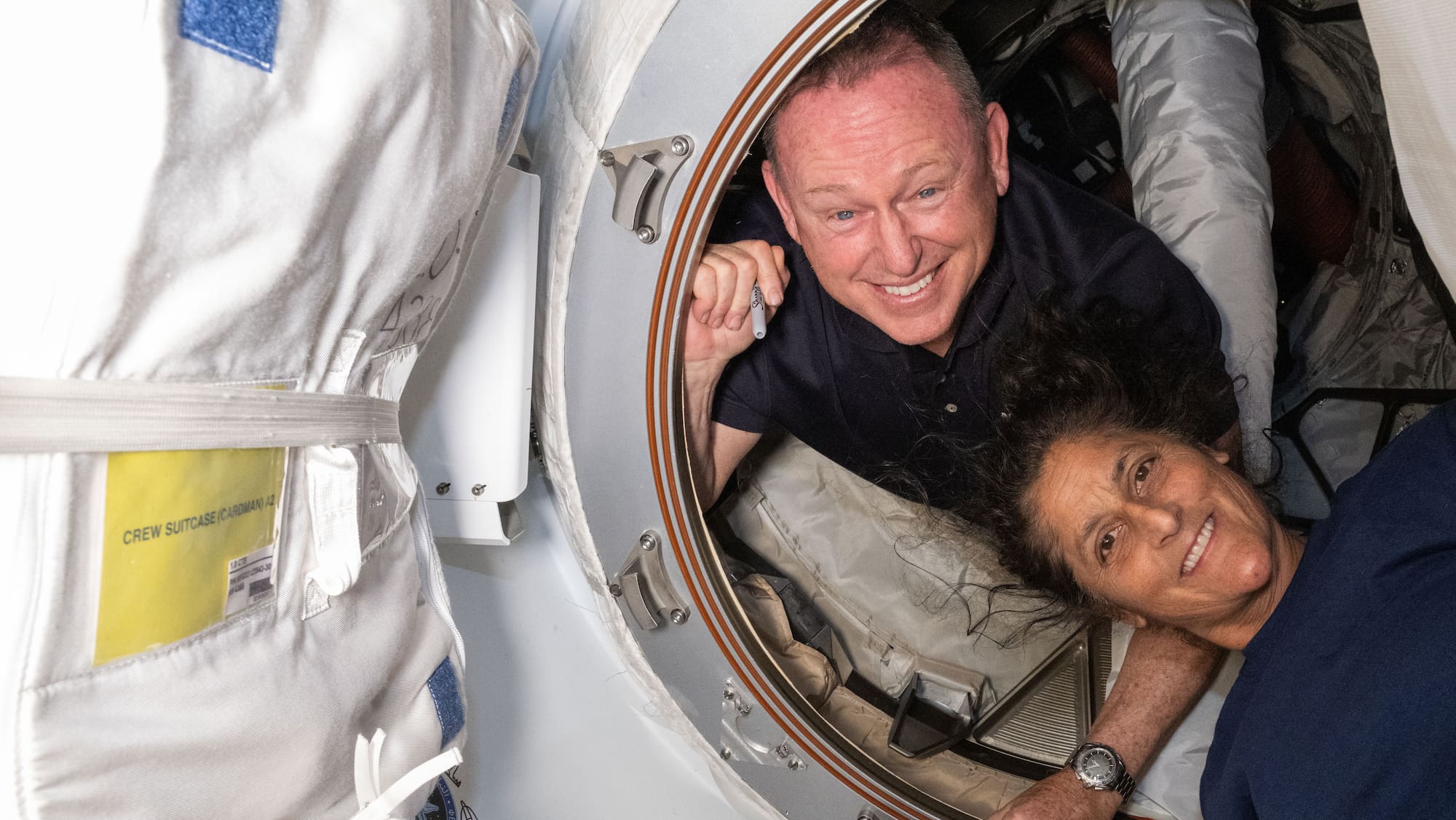 ISS Toujours bloqués dans l'espace, deux astronautes attendent leur retour