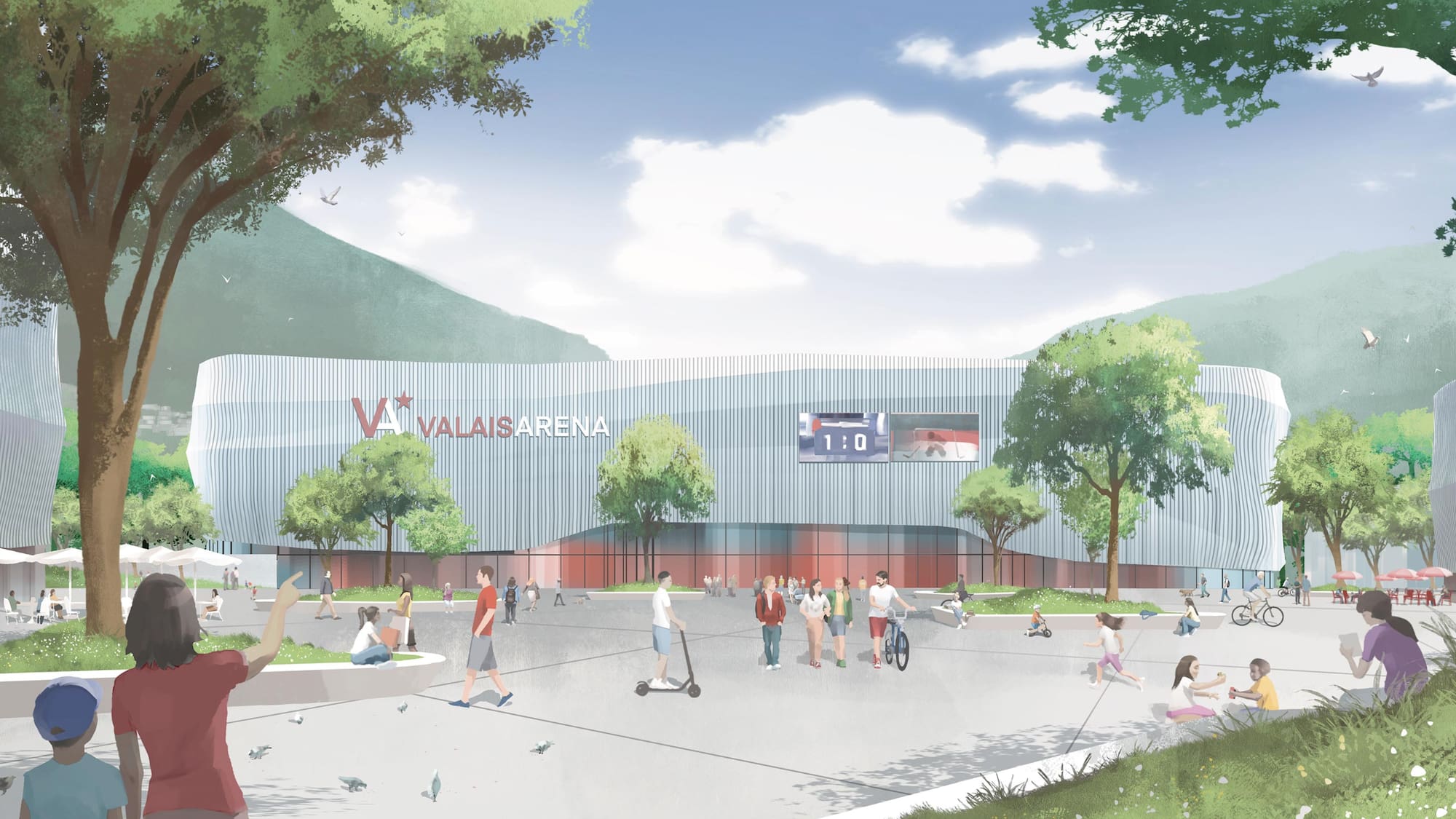 , Sierre dit oui à sa Valais Arena!