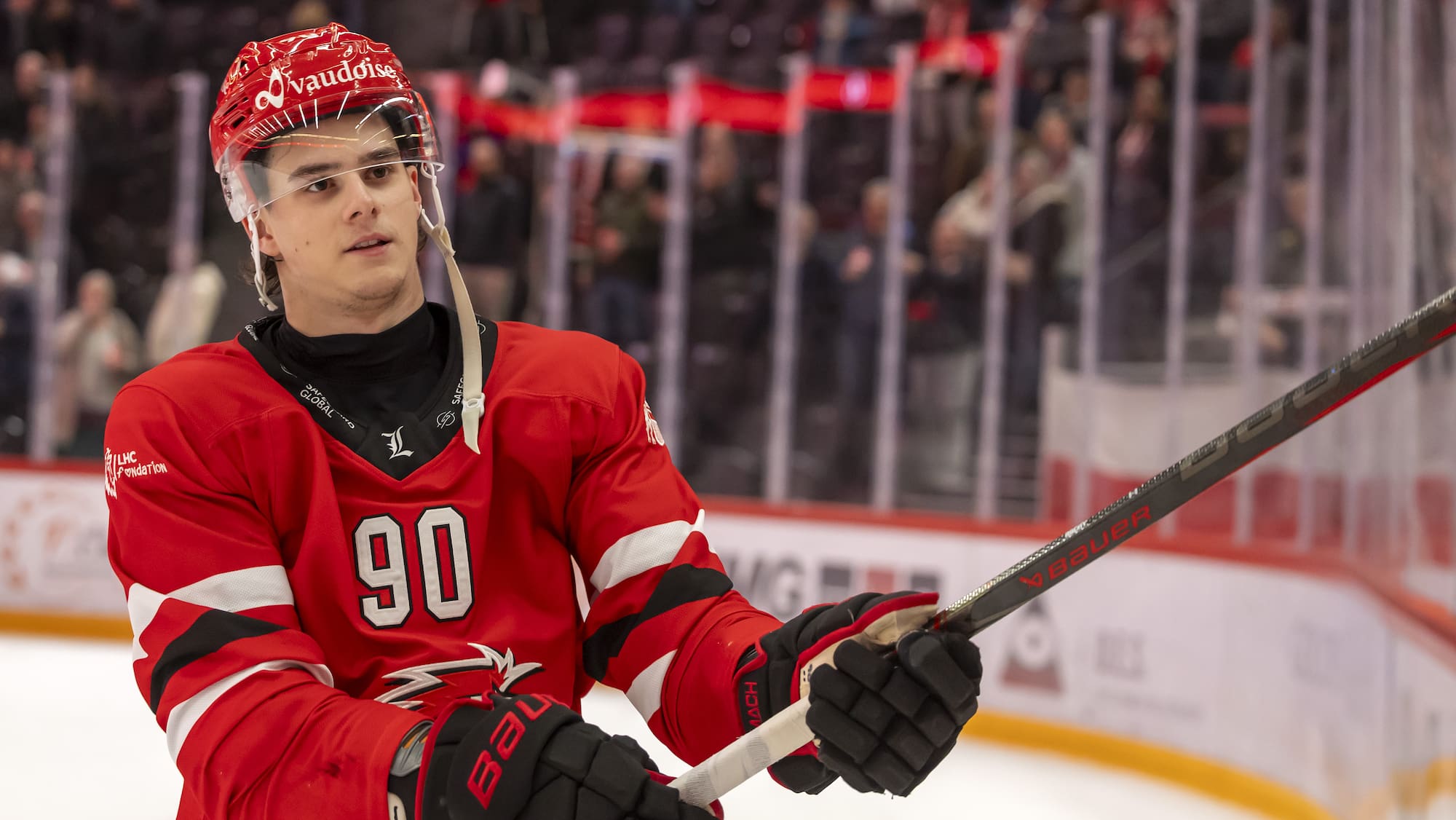 Pour son retour, Théo Rochette a conquis le public de la Vaudoise aréna