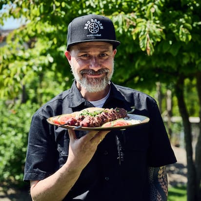 Comment grille-t-on un burger, des brochettes ou un kebab?