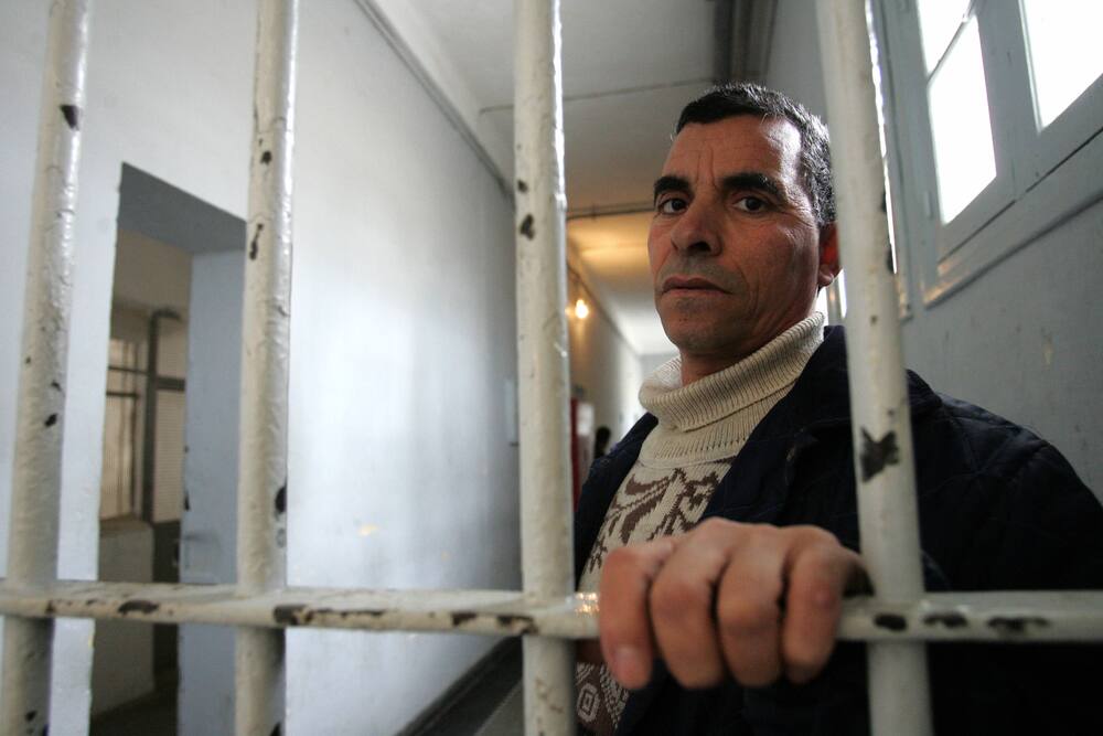 One of the prisoners on the death row. Executions were still ongoing until 1993.