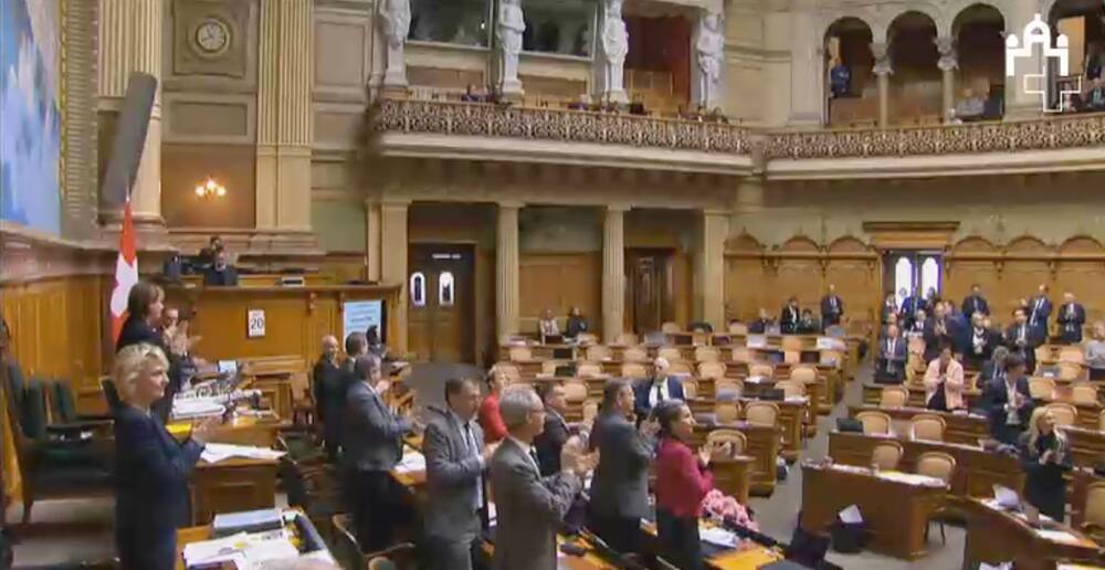 SP-ler und Grüne verliessen den Saal aus Protest.