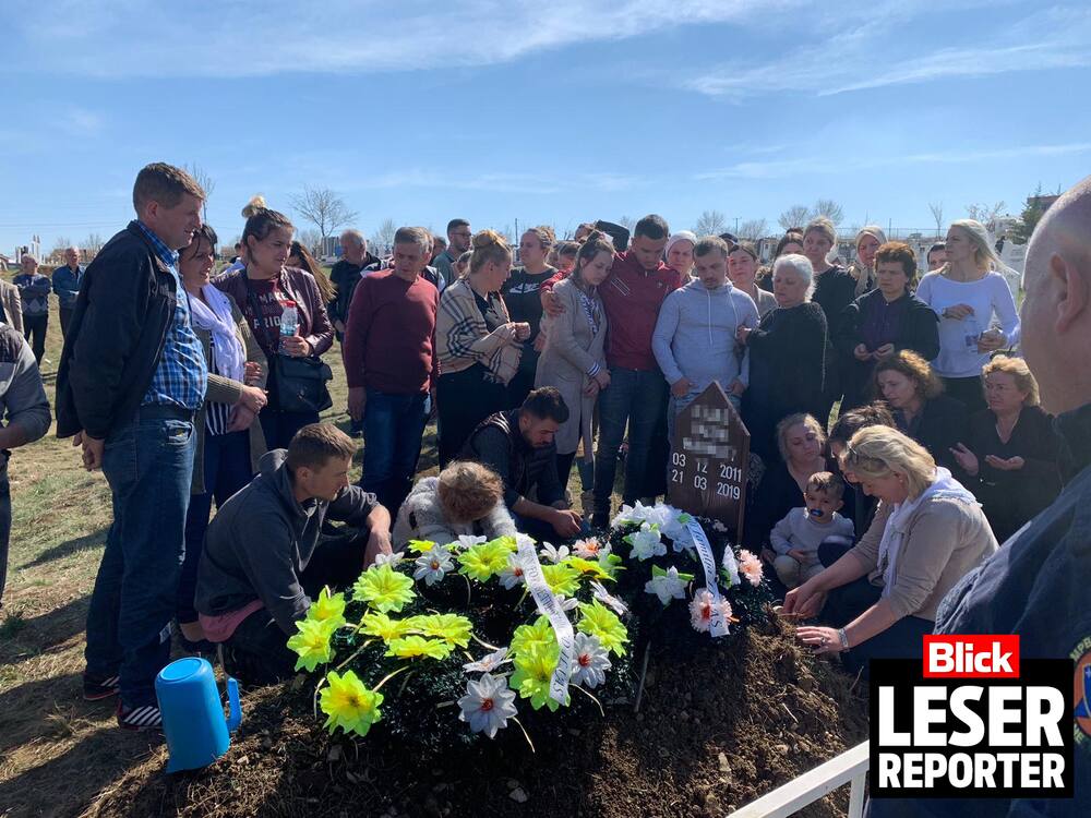 In seiner Heimat dem Kosovo beigesetzt: Mergim L. (†7).