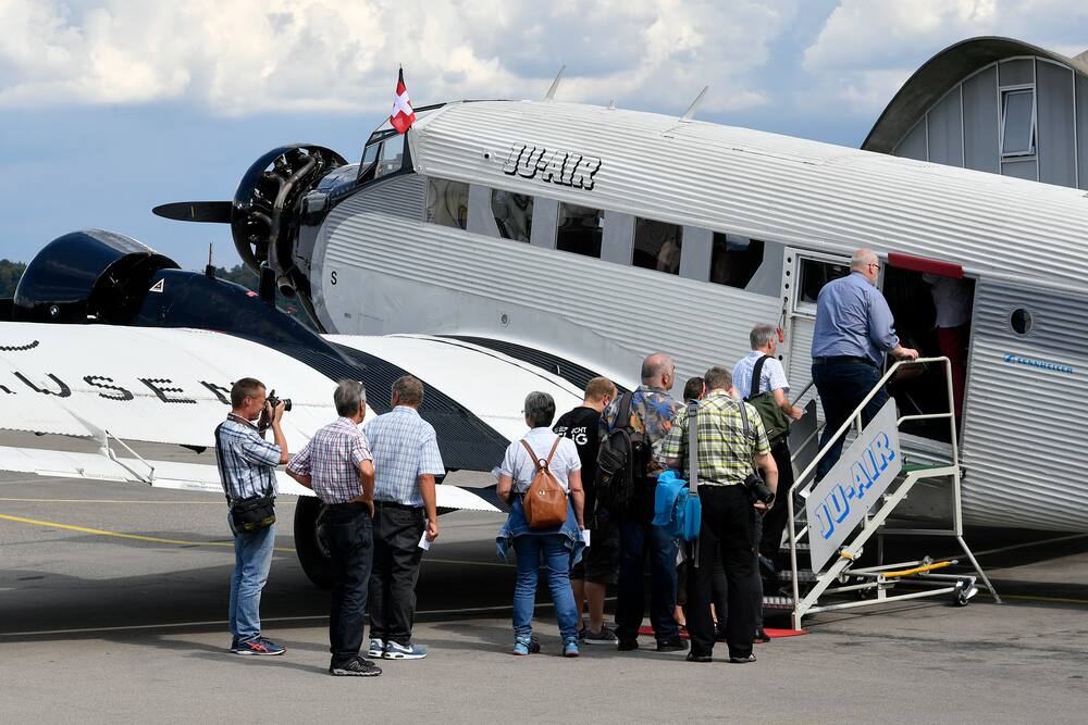 Die Ju-52 darf derzeit keine Füge mehr machen.