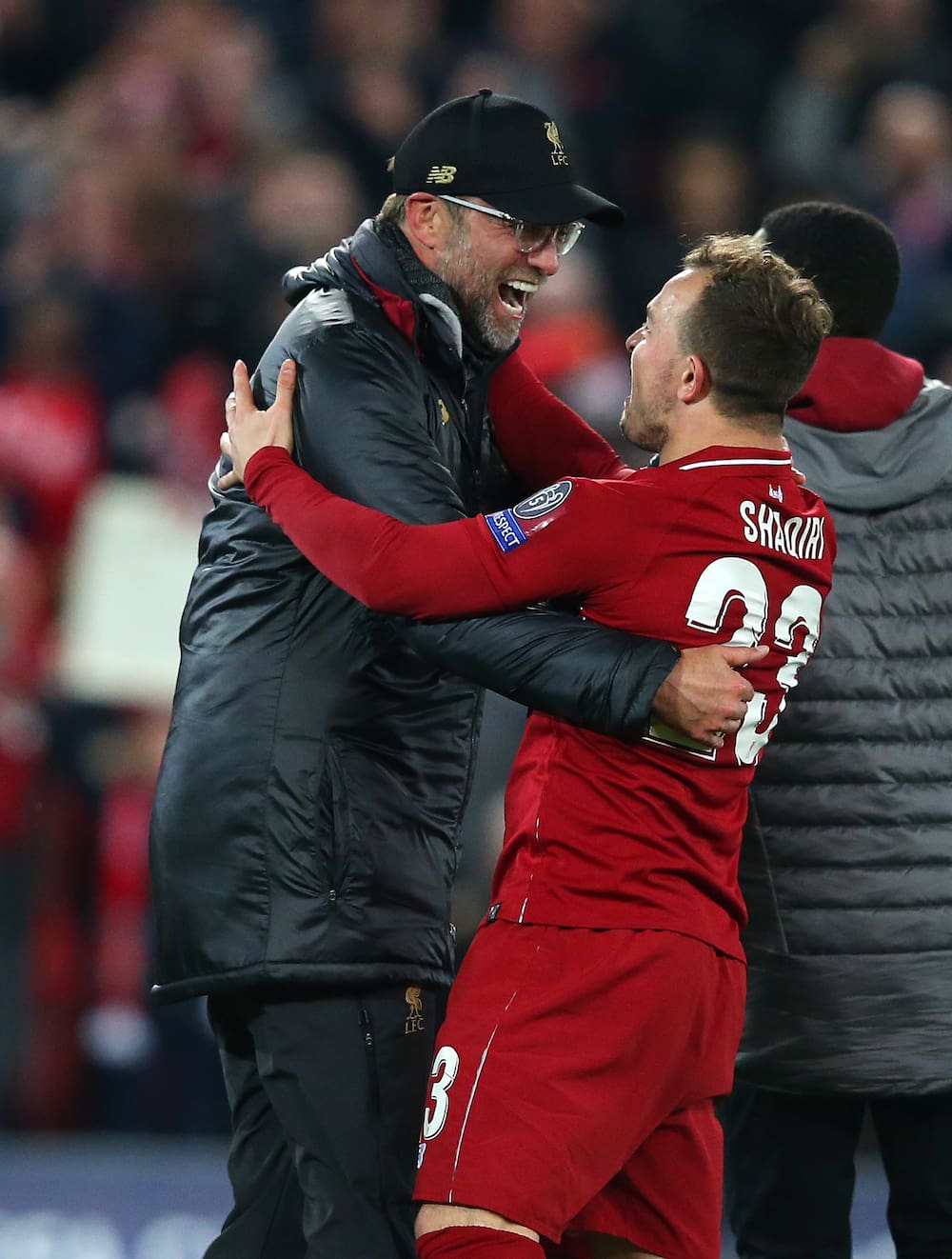 Klopp und Shaqiri: 2013 standen sie sich im CL-Final noch gegenüber, als Bayern gegen Dortmund den Pokal gewann.