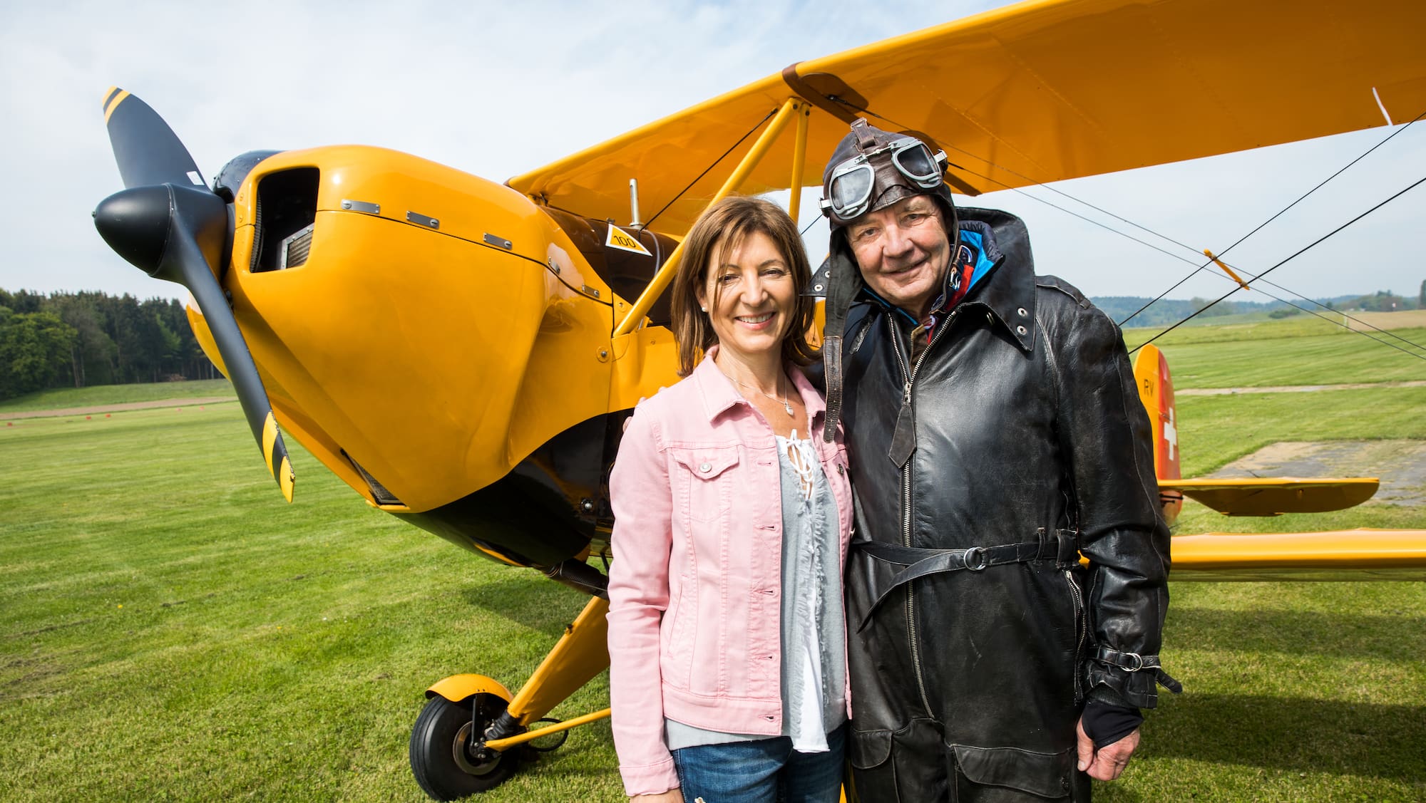 Konzertveranstalter André Béchir feiert Geburtstag in der Luft Blick