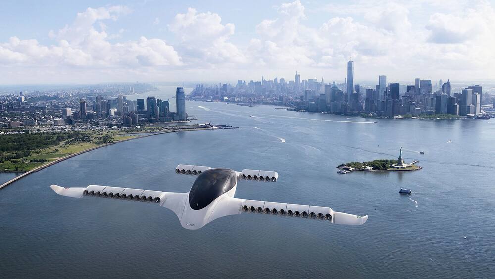 Ab 2025 Startup Lilium stellt ElektroJetFlugtaxi vor Blick