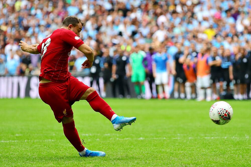 Xherdan Shaqiris Zukunft bei Liverpool ist noch völlig offen.