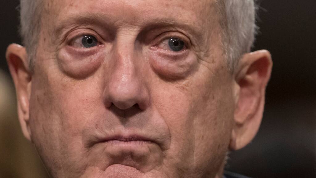 Früherer Minister Mattis kritisiert Trump Blick Früherer Minister Mattis kritisiert Trump Blick