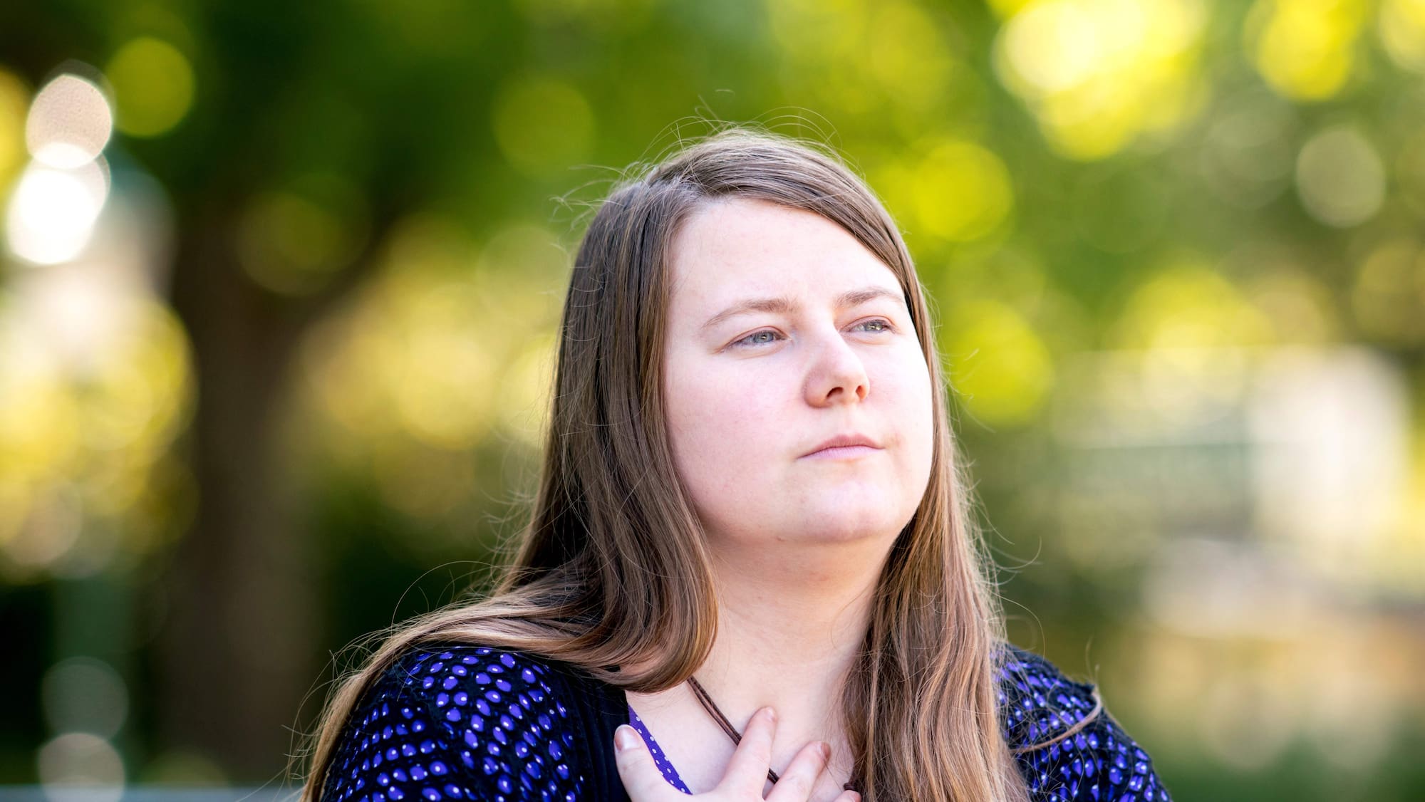 Natascha Kampusch bei einem offiziellen Auftritt