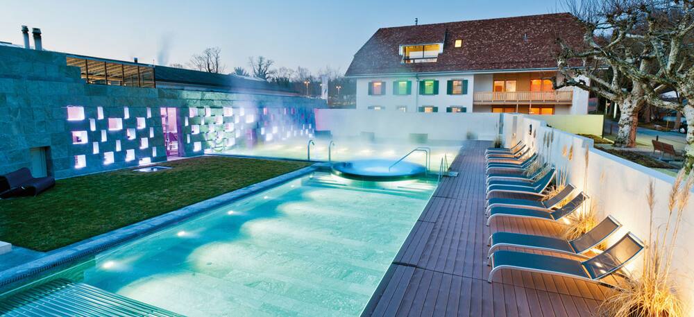 Familien, Ruhende und Sportsuchende finden im Bad Schinznach wonach sie suchen.