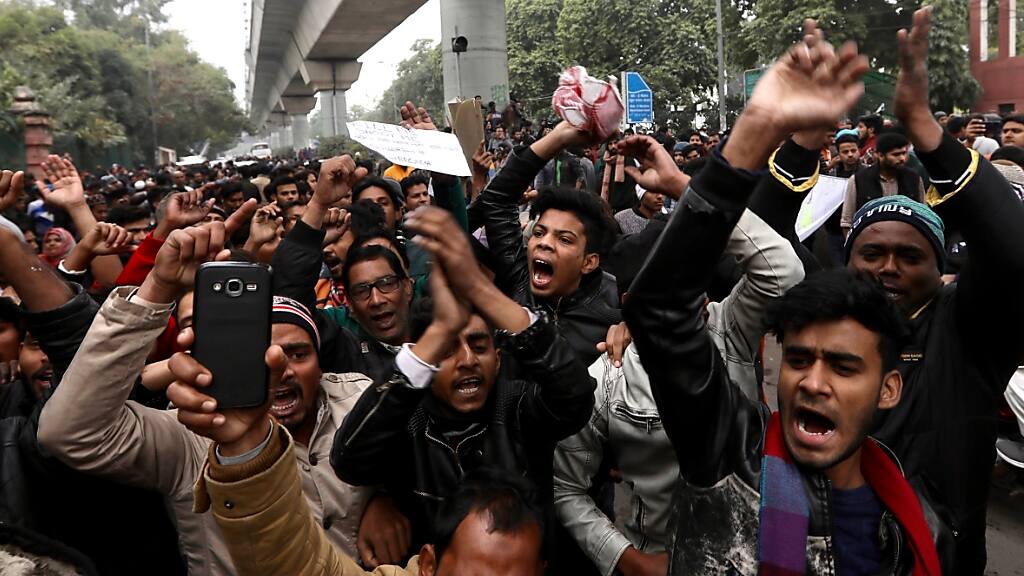 Gewaltsame Proteste in Indien gehen weiter - Blick