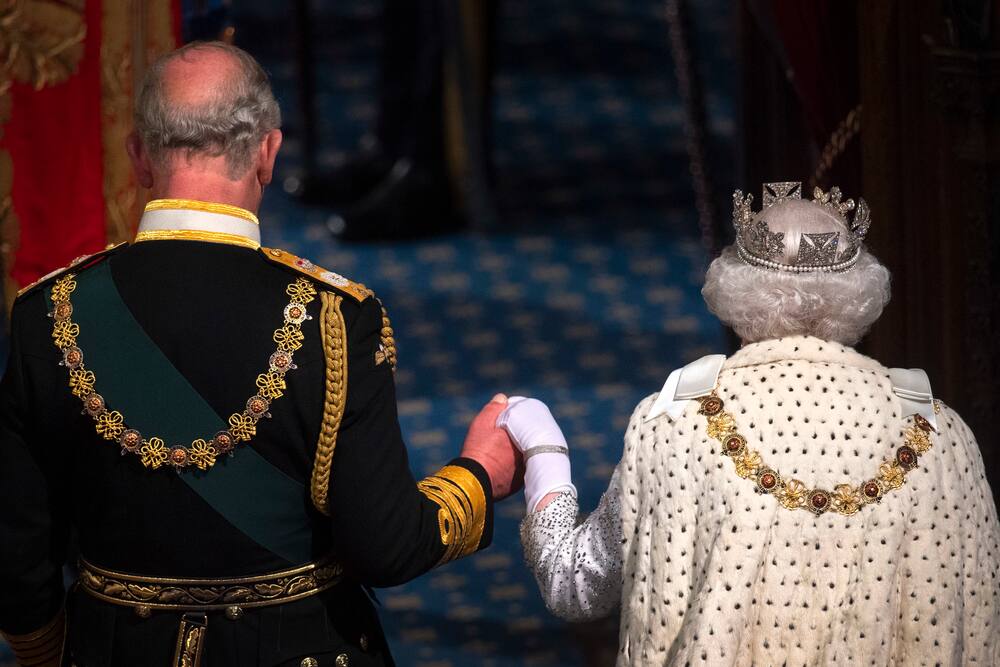 Porträt zeigt vier Generationen der britischen Thronfolger - Blick
