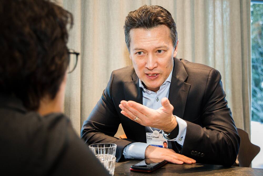 AirbusChef Dirk Hoke weibelt in Schweiz für Eurofighter Blick