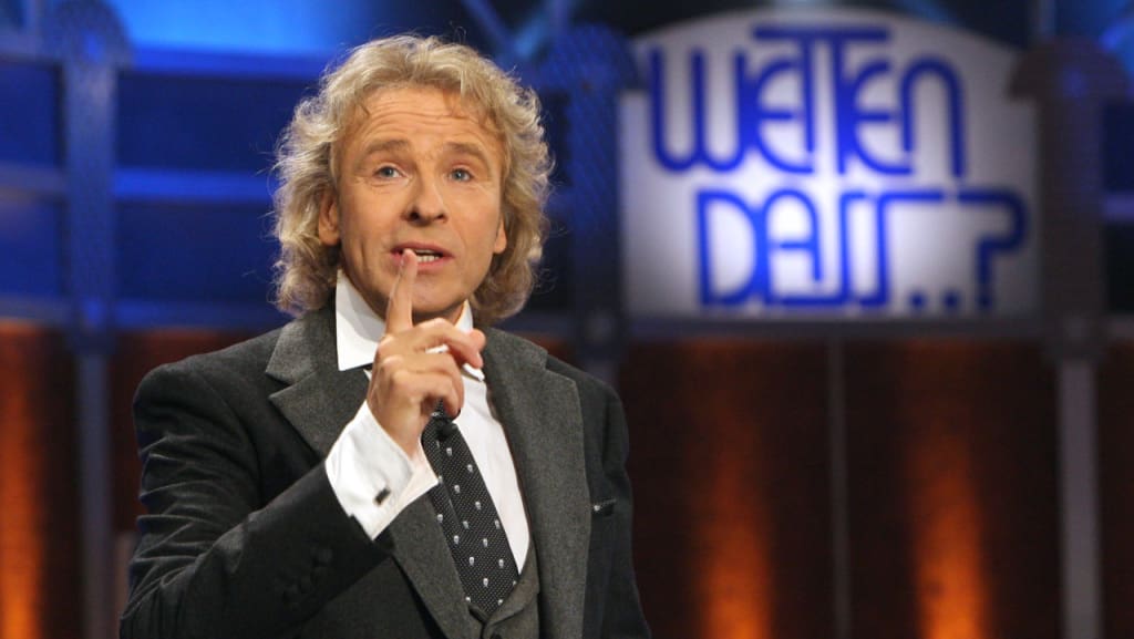 «Wetten, dass..?»Sendung mit Thomas Gottschalk verschoben Blick «Wetten, dass..?»Sendung mit Thomas Gottschalk verschoben Blick