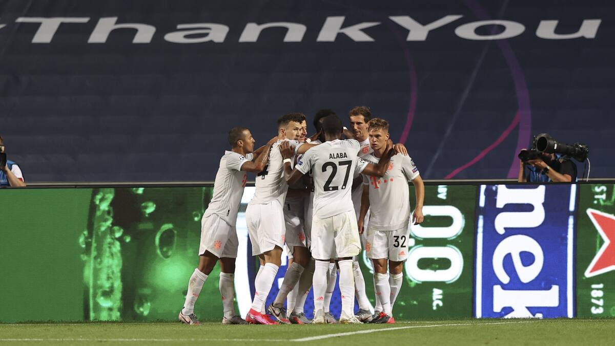 Champions League So Lief Barcelona Vs Bayern Munchen Blick