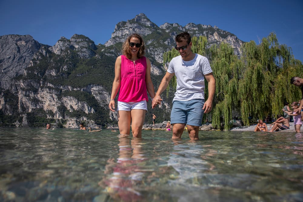 Michelle Gisin Luca De Aliprandini, Michelle Gisin So herzig feiert