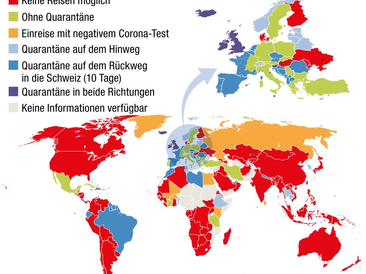 Keine Corona Quarantane Bei Ein Und Ausreise Fur Diese Lander