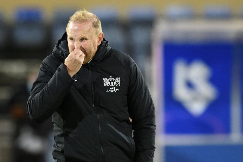 Fussballer auf dem Platz