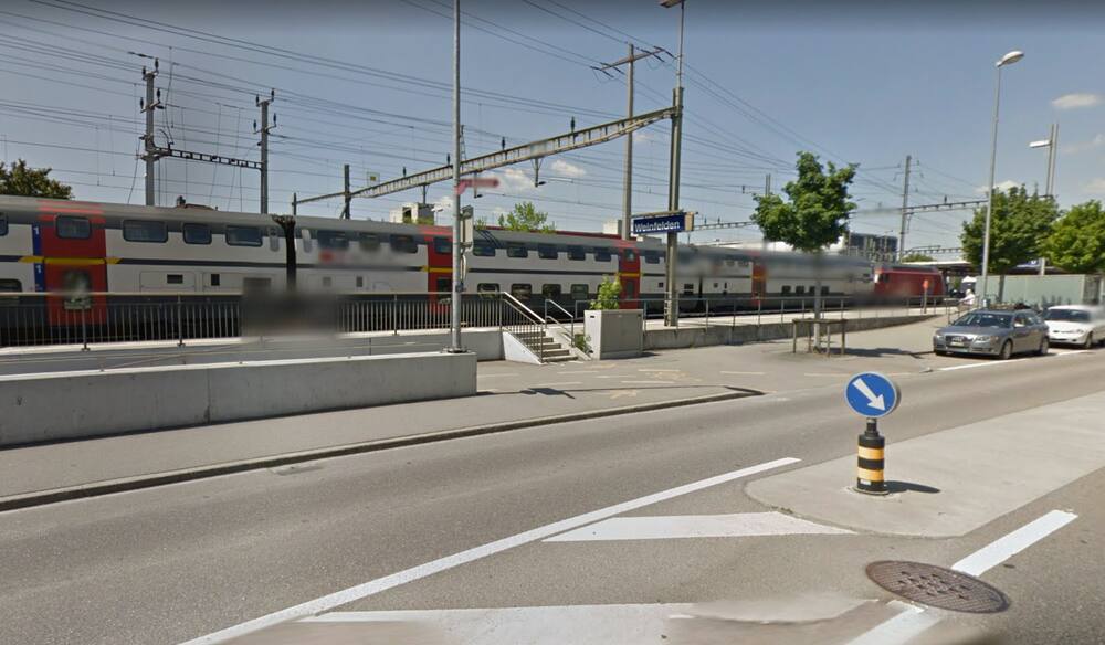 Die Attacke passierte am Bahnhof Weinfelden. Der Bub blieb unverletzt.