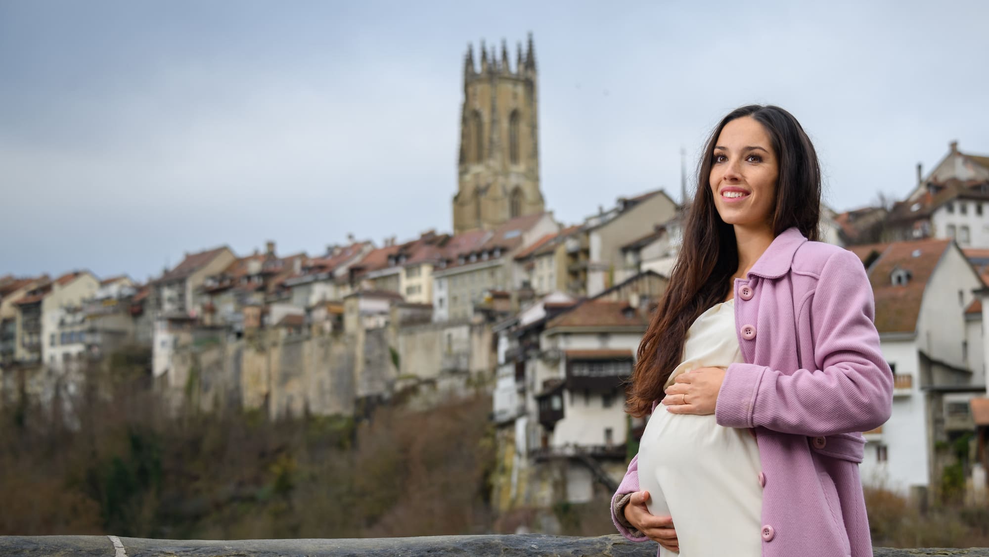 Lauriane Sallin Für die Geburt zurück in der Schweiz Blick
