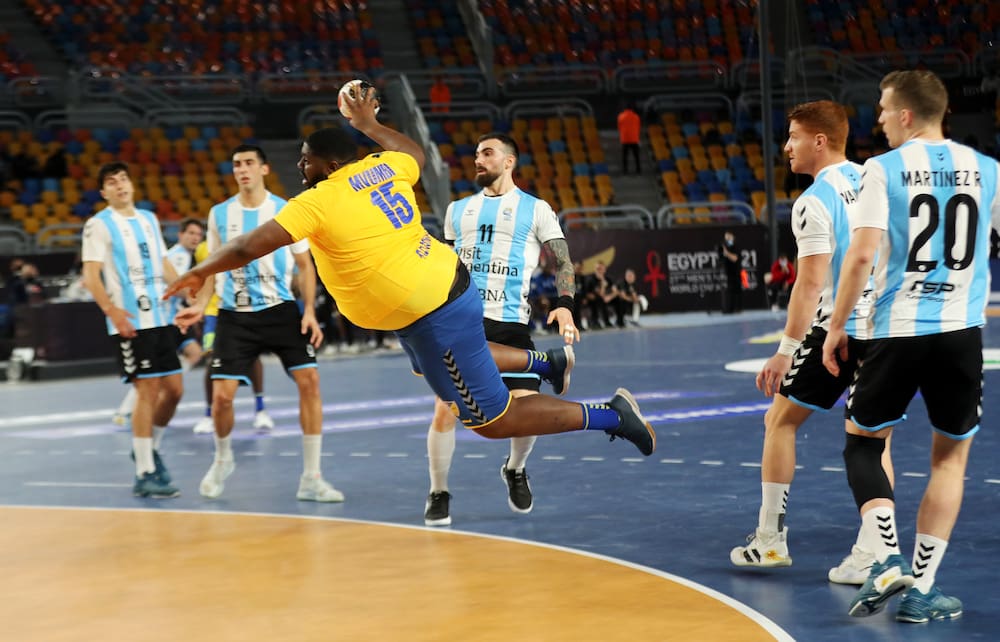 Gauthier Mvumbi was one of the greatest figures in the Handball World Cup.