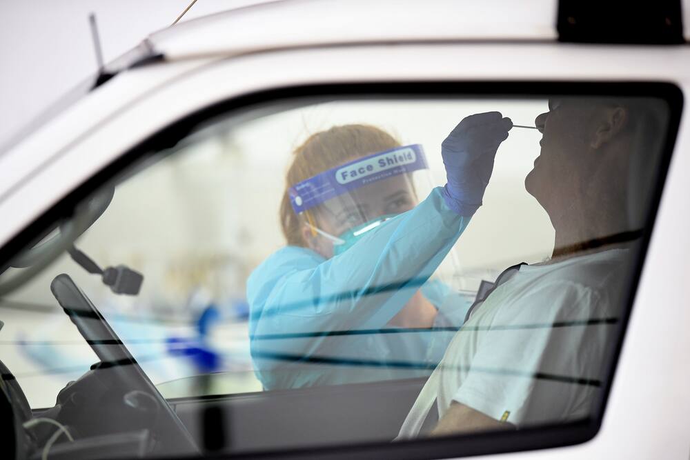 Authorities tested 1,500 people after the new outbreak (pictorial).