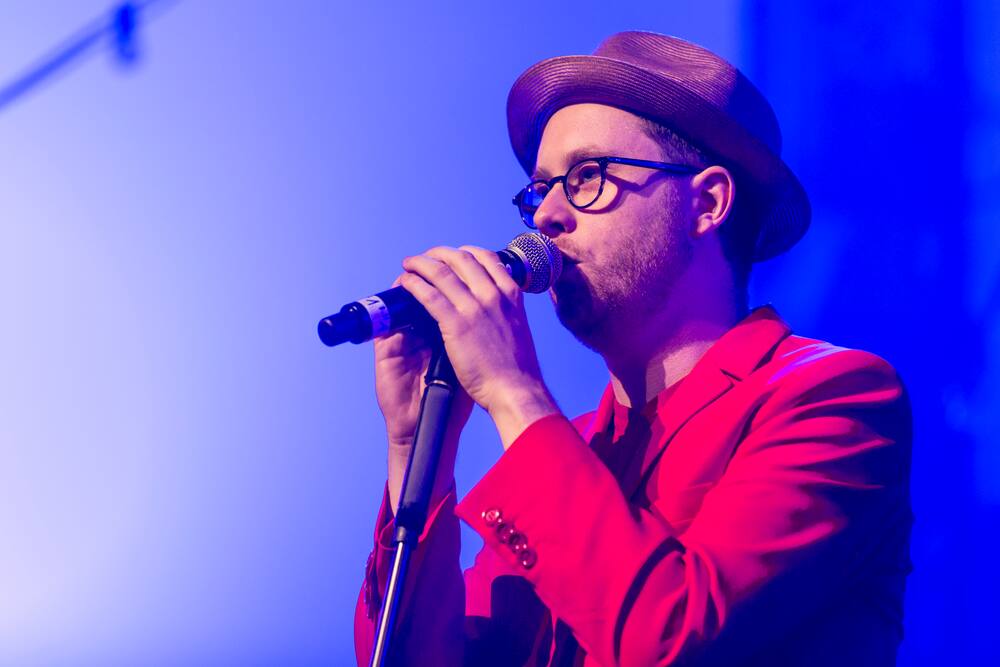 Früher war Jürg Halter als Rapper Kutti MC bekannt. (Hier 2015 in Luzern.)