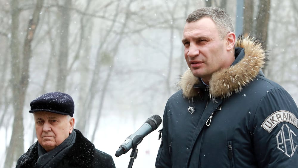 Klitschko was angry that the helmet had been delivered from Germany Klitschko was angry that the helmet had been delivered from Germany