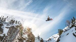 Marcel Hirscher beim Freeride-Weltcup in Fieberbrunn