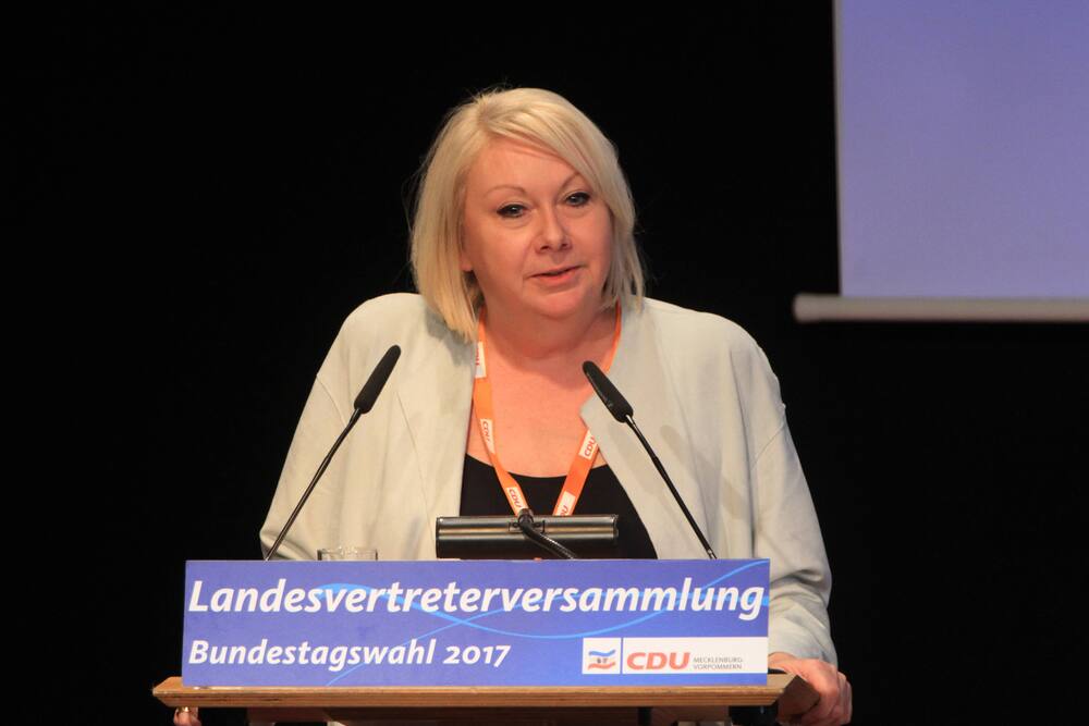 Karin Strains, a German member of the Bundestag, has died.