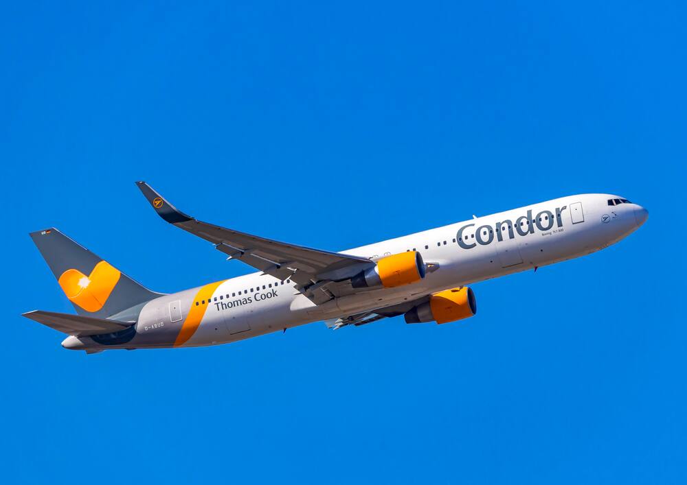 The plane was on its way from Cuba to Frankfurt. (Archive image)