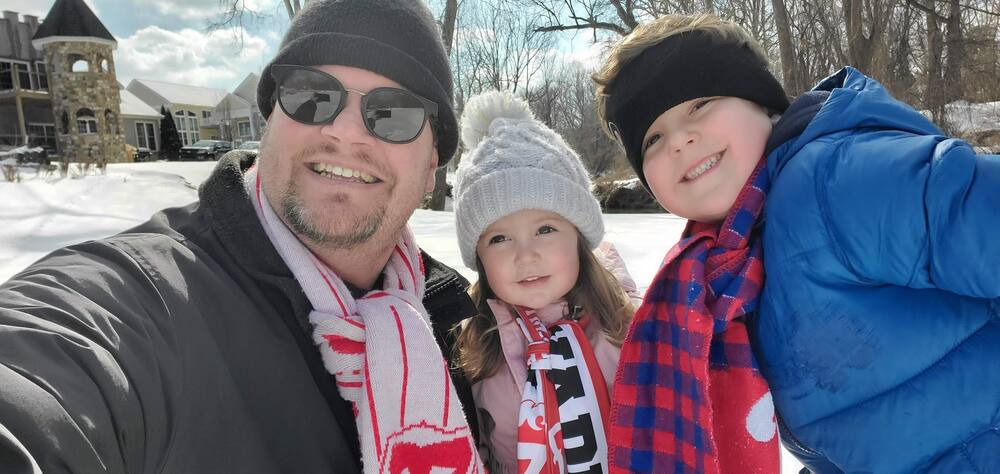 Jerry Savage also expresses his Watts interest in his children Sam and Max.