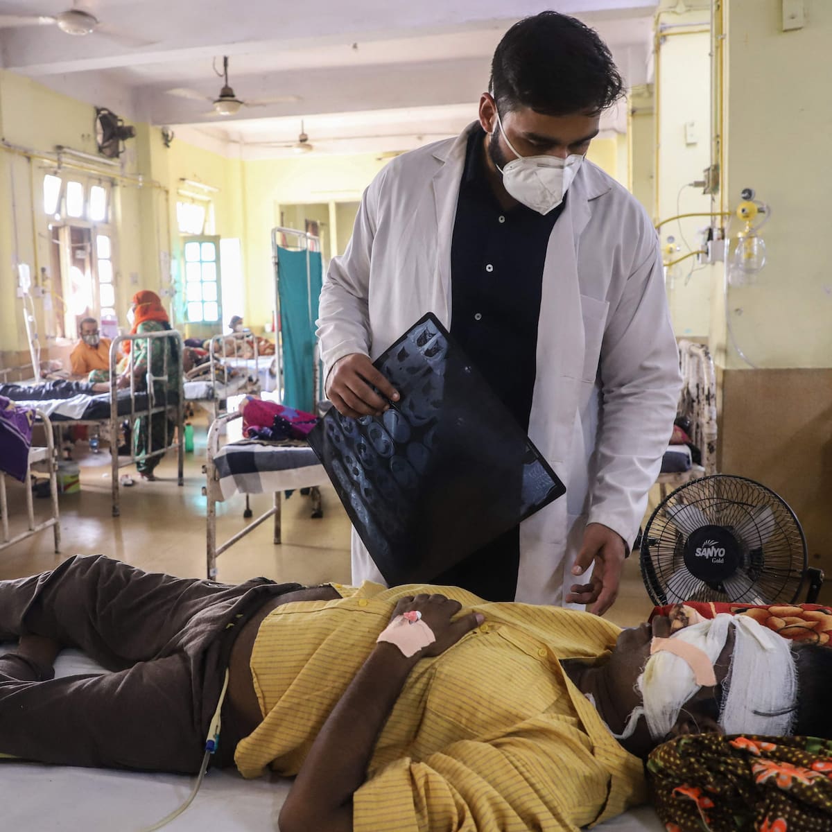 Indische Arzte Warnen Vor Gelbem Pilz Bei Covid Patienten Blick