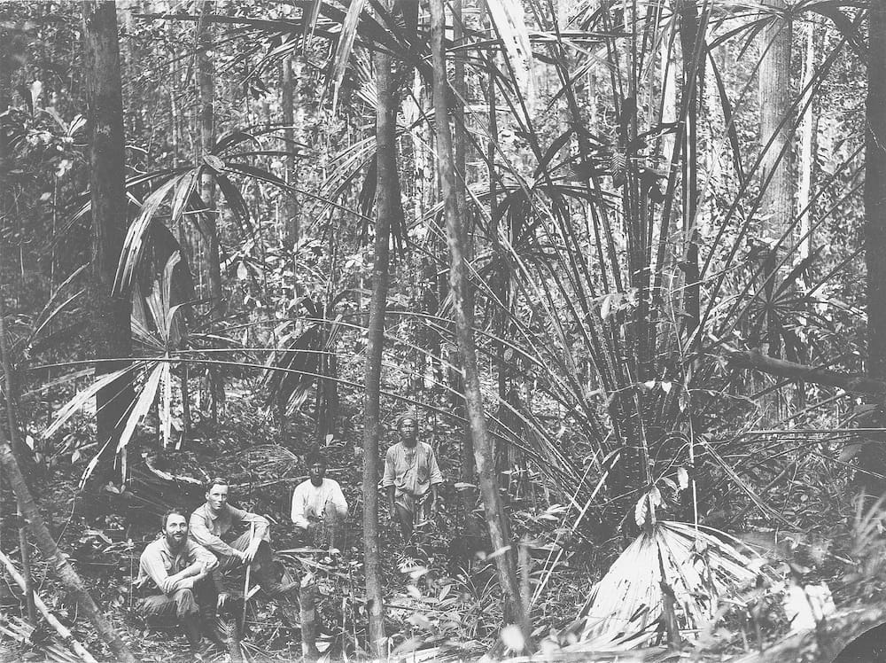 Ahli geologi Swiss di Kalimantan.