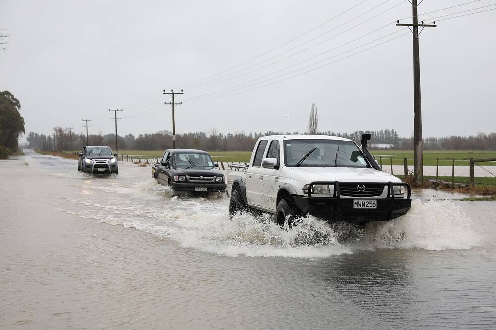 The South Island is affected.