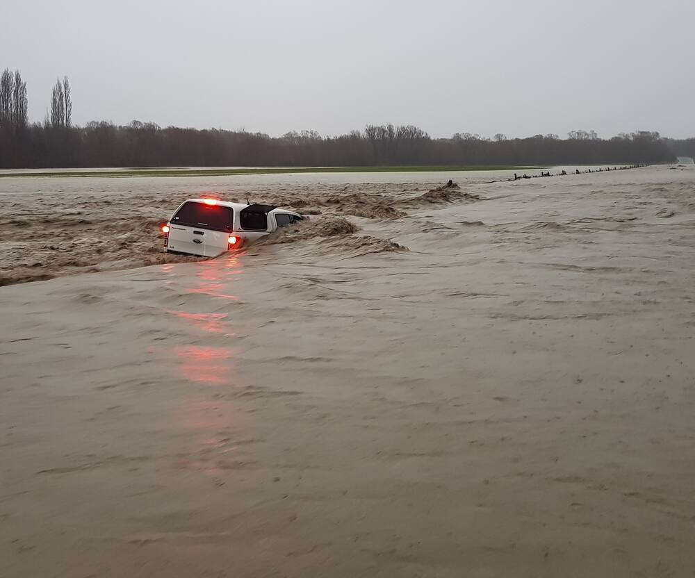 Severe flooding occurred in New Zealand.