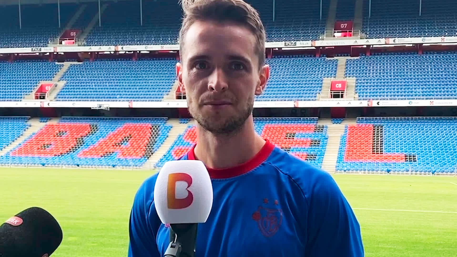 Super League Jordi Quintillà vom FC Basel nach dem FCBTrainingsstart