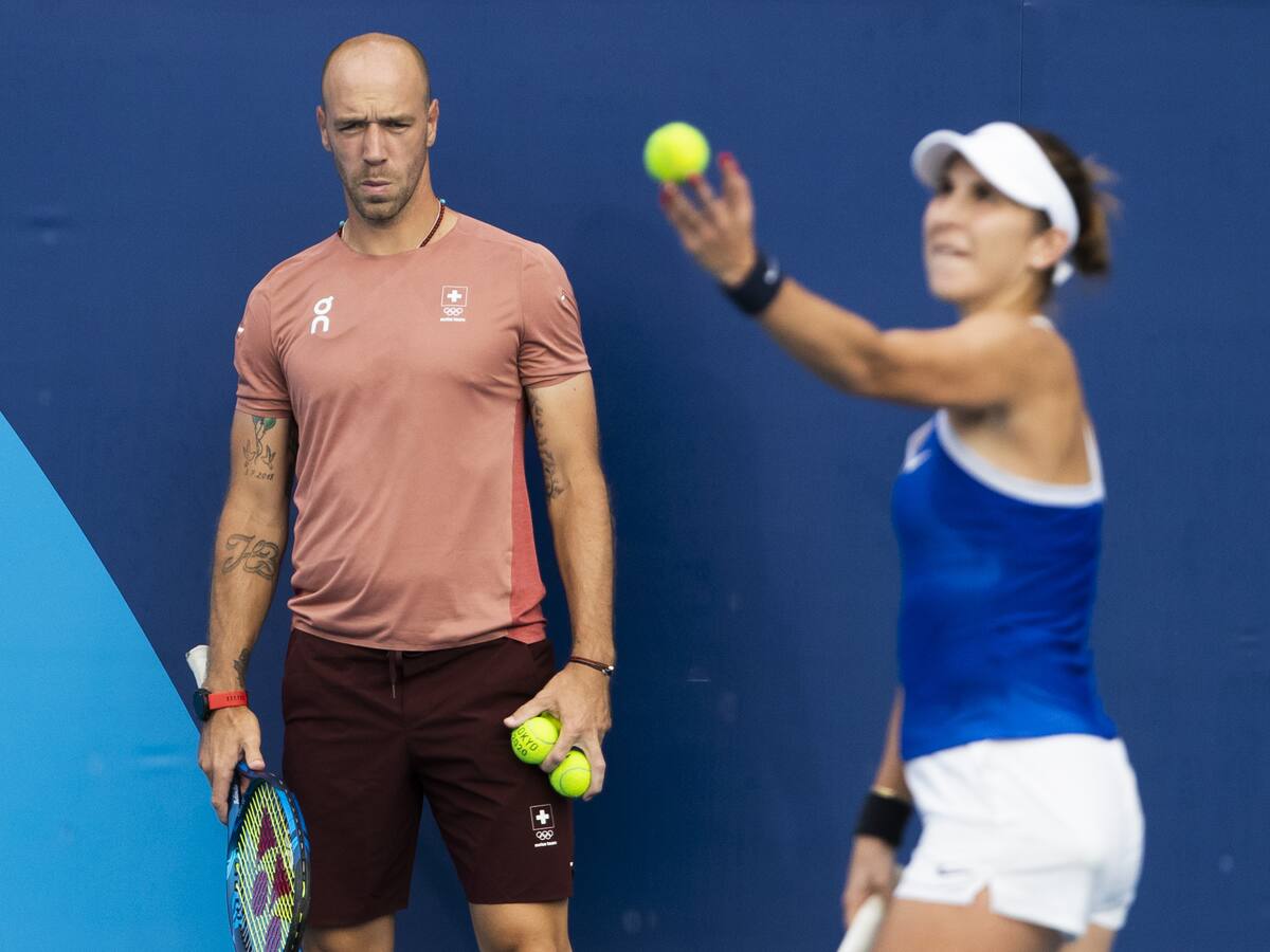 Tokio 2020 Martin Hromkovic Fitnesscoach Und Freund Von Belinda Bencic