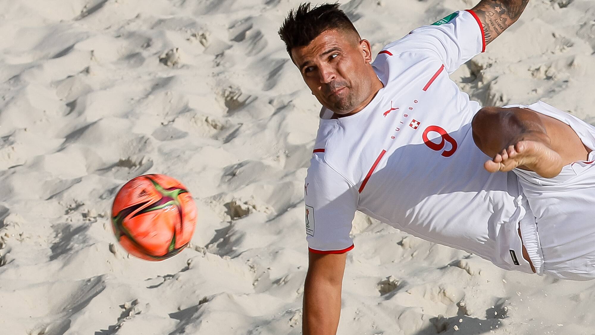 Beachsoccer WM Die Schweiz bezwingt El Salvador dank starkem Schlussspurt