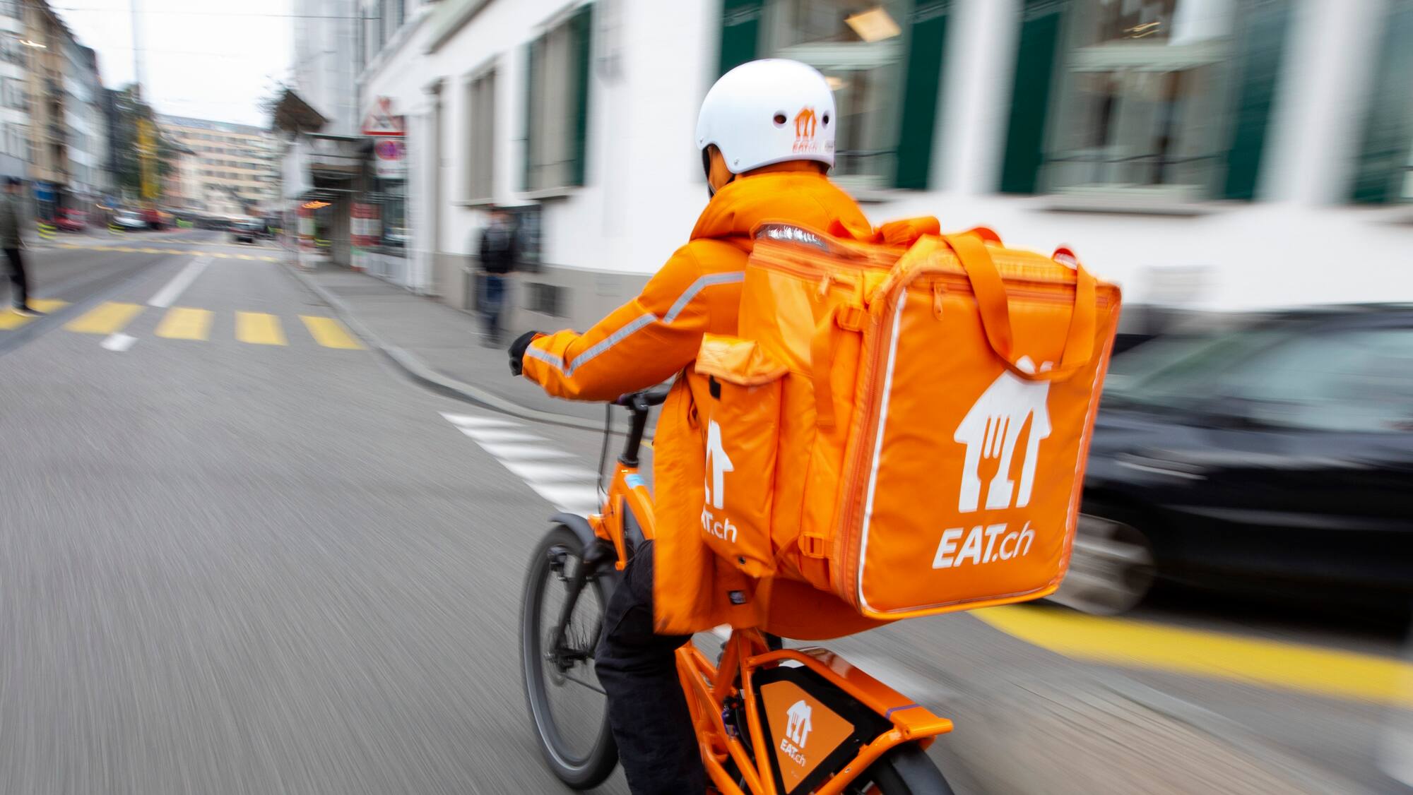 Just Eat zieht Fahrern kurz vor Weihnachten Teil vom Lohn ab Blick