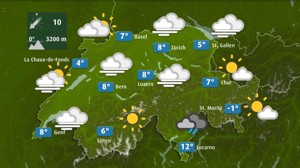 Wetter: Die Vorhersage vom Freitag und Samstag in der Schweiz - Blick
