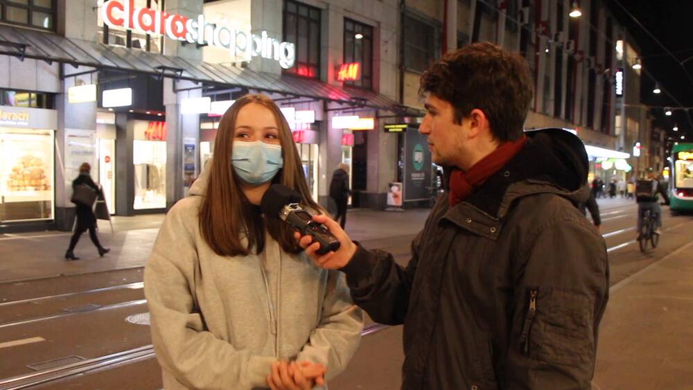 Youtuber Lionel und Frank in Basel Blick